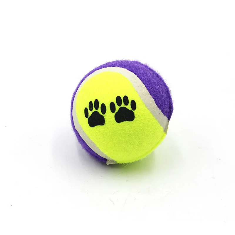 

Pet plush tennis ball throwing dog toy dog supplies training ball, Picture