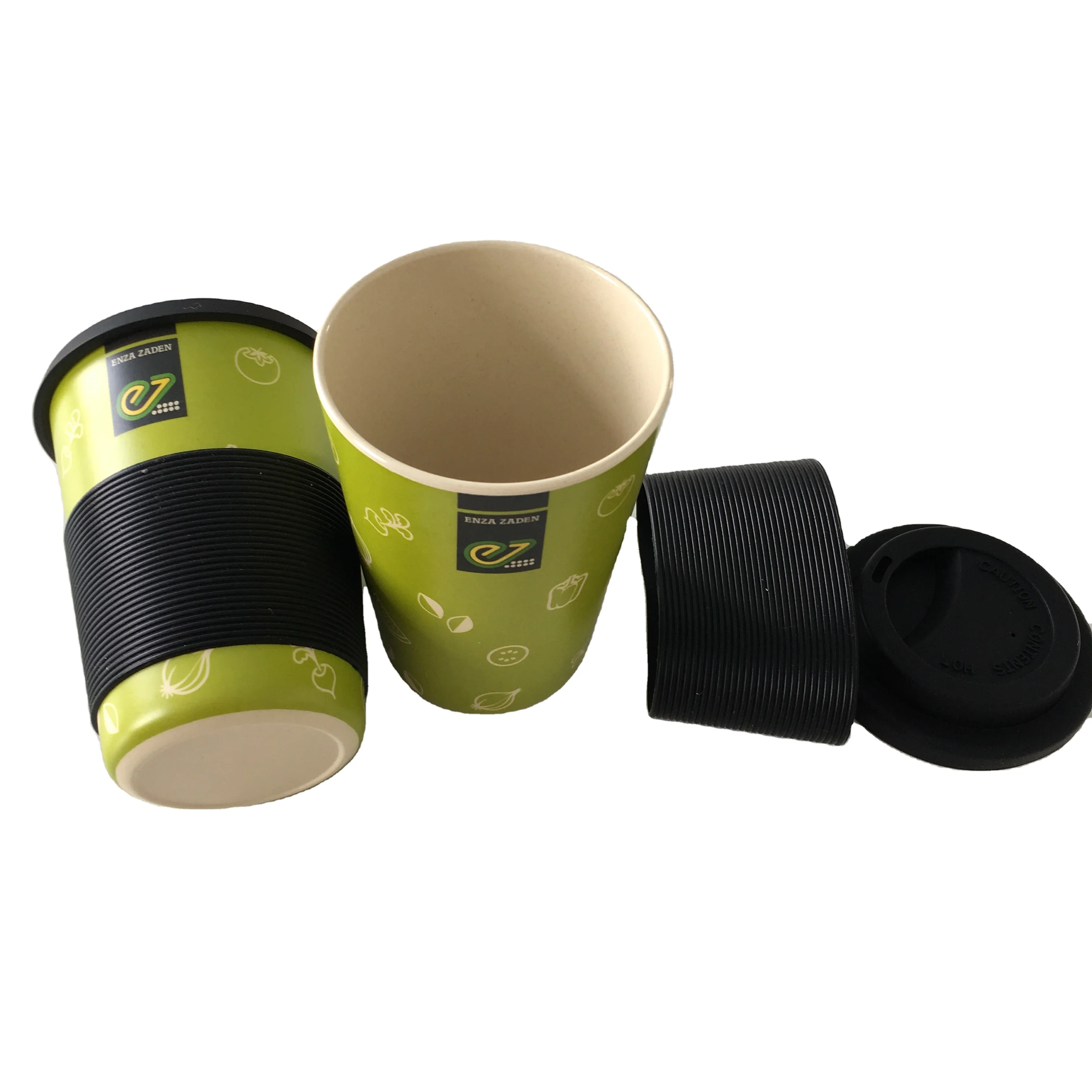 竹子可重用竹纤维咖啡杯