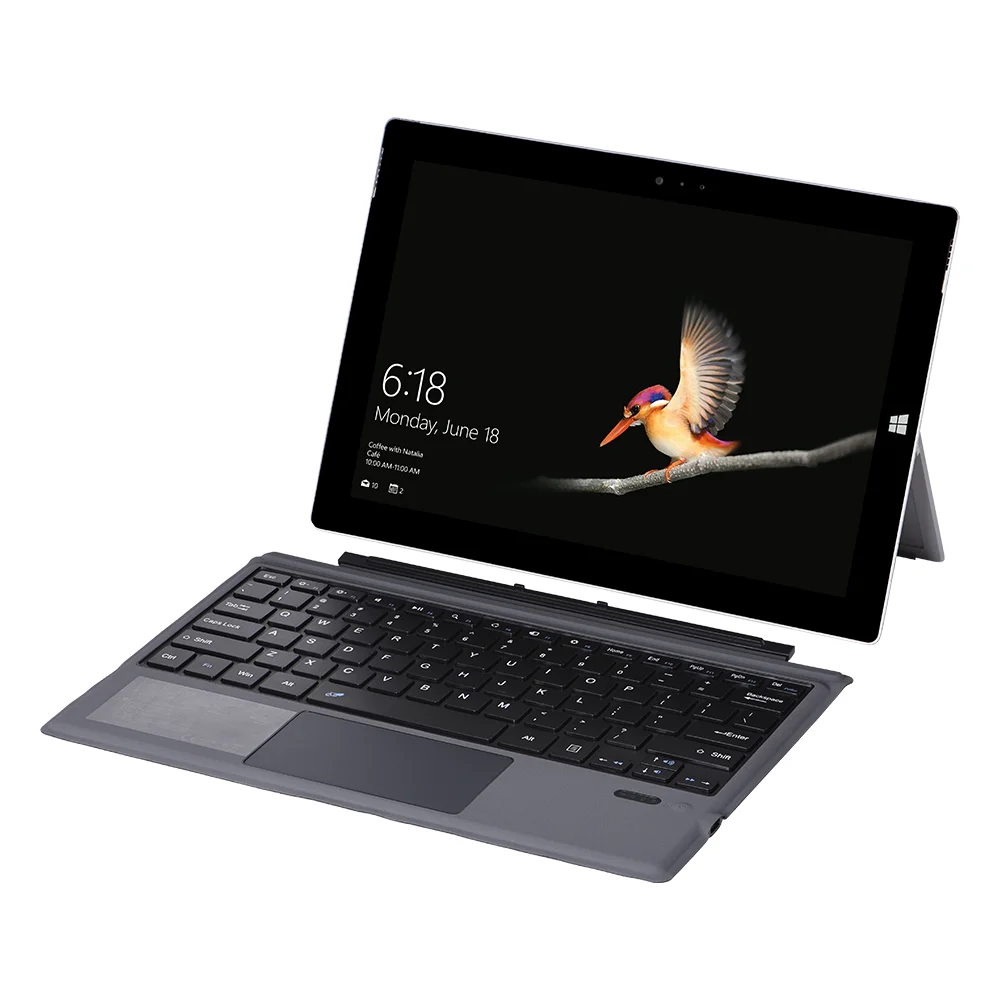 

For Microsoft Surface Pro3 4 5 6 7 Keyboard cover GO2 wireless keyboard cover Microsoft magnetic touch version single keyboard w