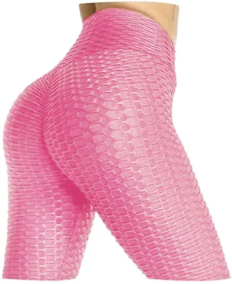 

Yoga Pants Womens High Waisted Anti Cellulite Ruched Butt Lifting Workout Leggings, Custom color