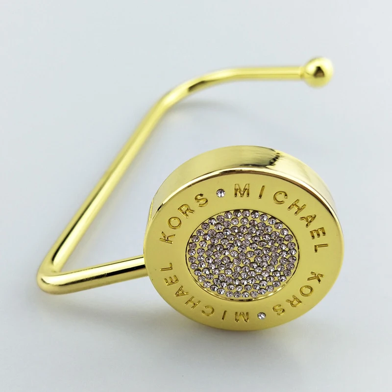 Straight Gold Hook For Handbag Women Bag Accessories Metal Purse Hook Table Buy Straight