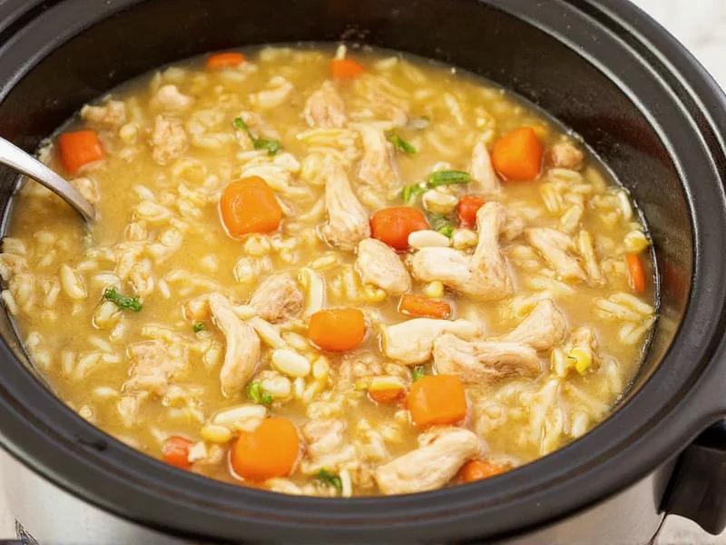 Perfect Crock Pot Chicken Soup with Rice Recipe | Easy Guide