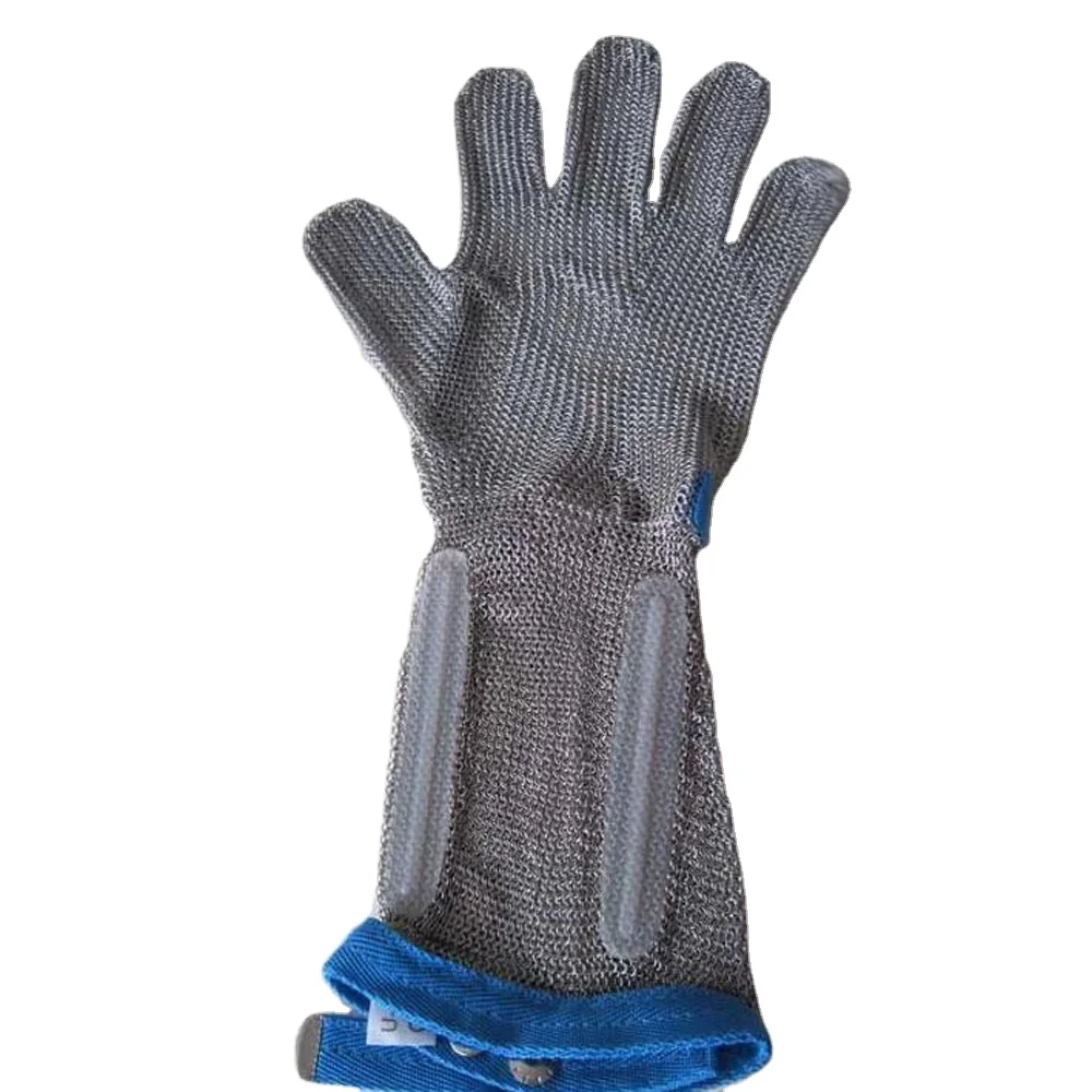 Generic Herda Level 9 Cut Proof Gloves Stainless Steel Chainmail