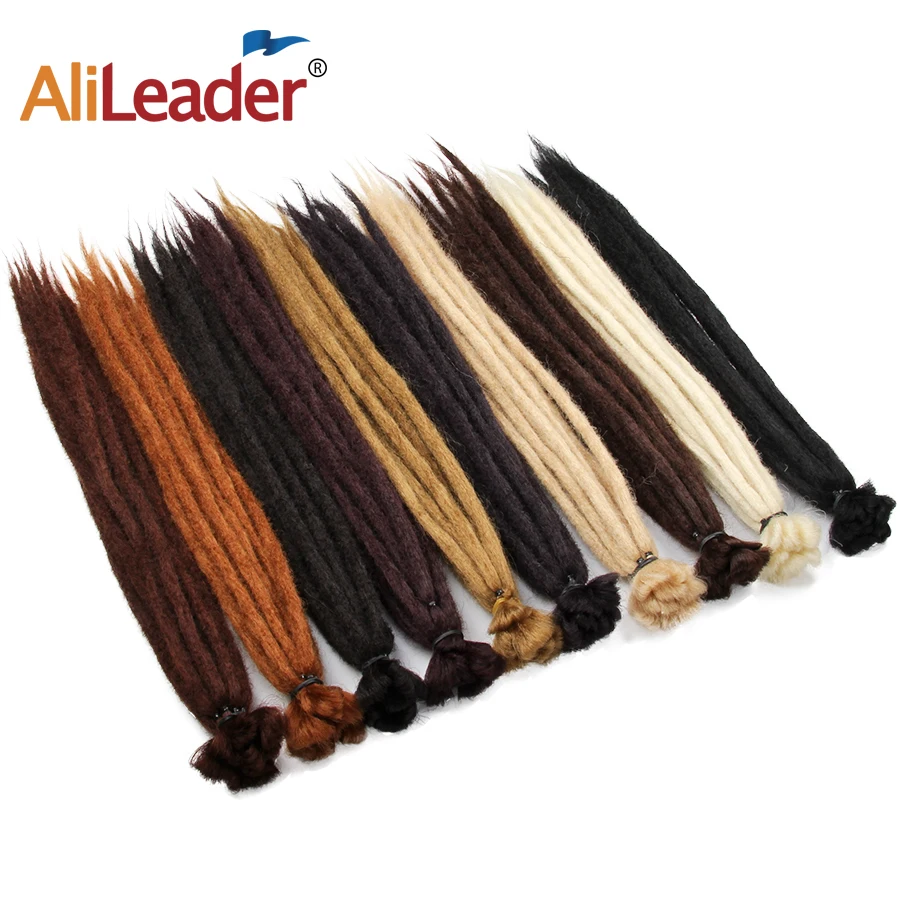 

Alileader Handmade 10 Colors Hair Extensions Dreadlocks