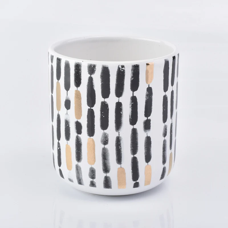 10oz Ceramic Candle Vessels For Candle Making