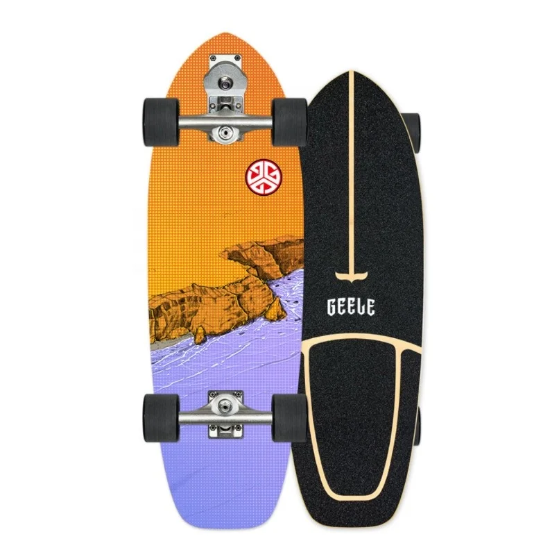 

S7 New Arrival Hot Sell in 2021 Geele Surf Skateboard