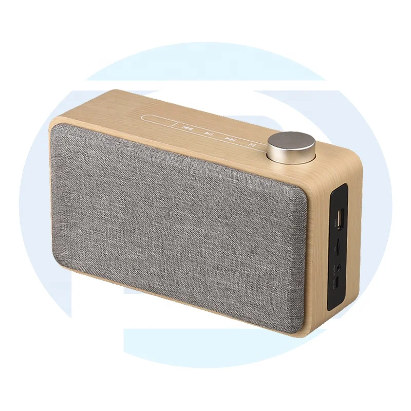 

High Quality Cheap Price W5A Wood Wireless Speaker Blue Tooth Wooden Subwoofers speaker