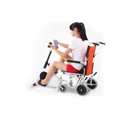 

Easy to use 2021 Rehabilitation Training Motorized Electric Arm and Leg Exerciser Portable Pedal exercise bike for Elderly