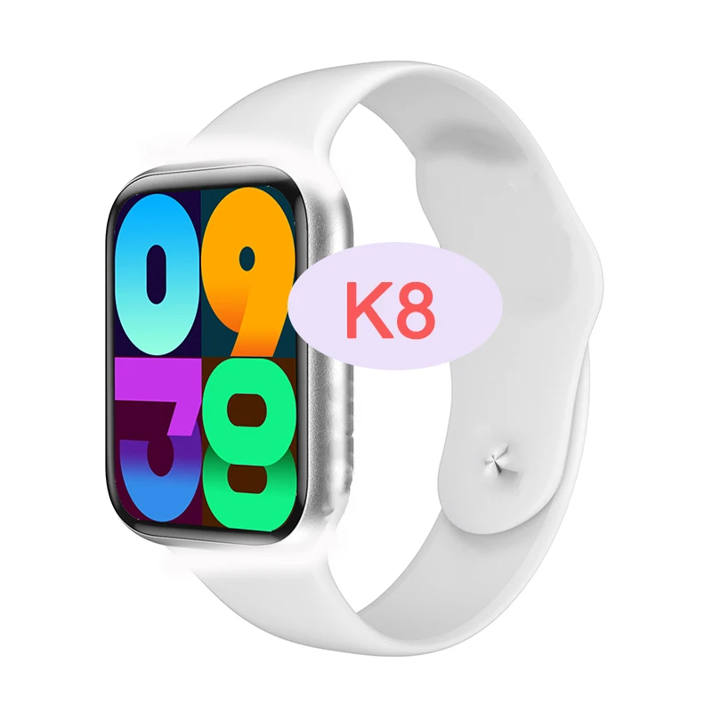 

New Smartwatch 2020 1.78 inch screen blood pressure monitor Sport Wristbands BT Watch Phone IWO series 6 K8 Smart Watch