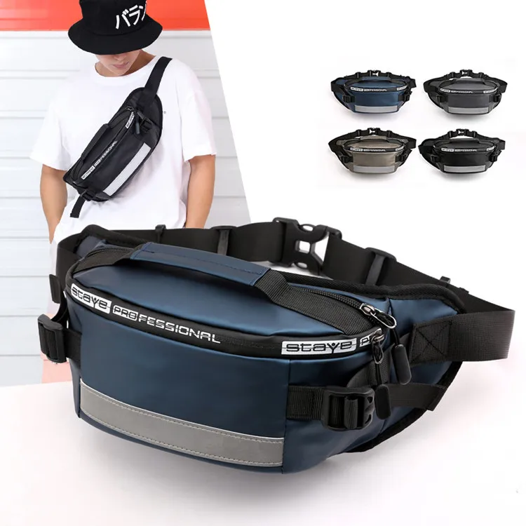 

Teenager Crossbody Waist Bag Large Messenger Fanny Pack Chest Shoulder Bag, All colors in color available