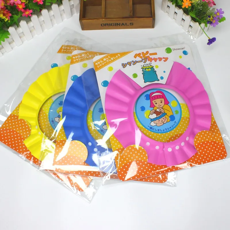 

Children's Waterproof Cap Safety Baby Shower Cap custom