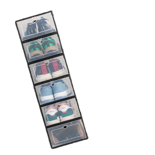 

Good Selling Portable And Foldable Custom Clear Shoes Boxes, Customized color