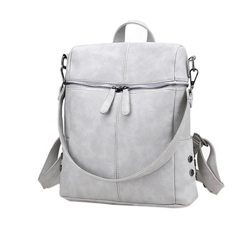 

2021 New Trendy Chic Preppy Style Solid Color Girls Environmental School Backpack, Picture color
