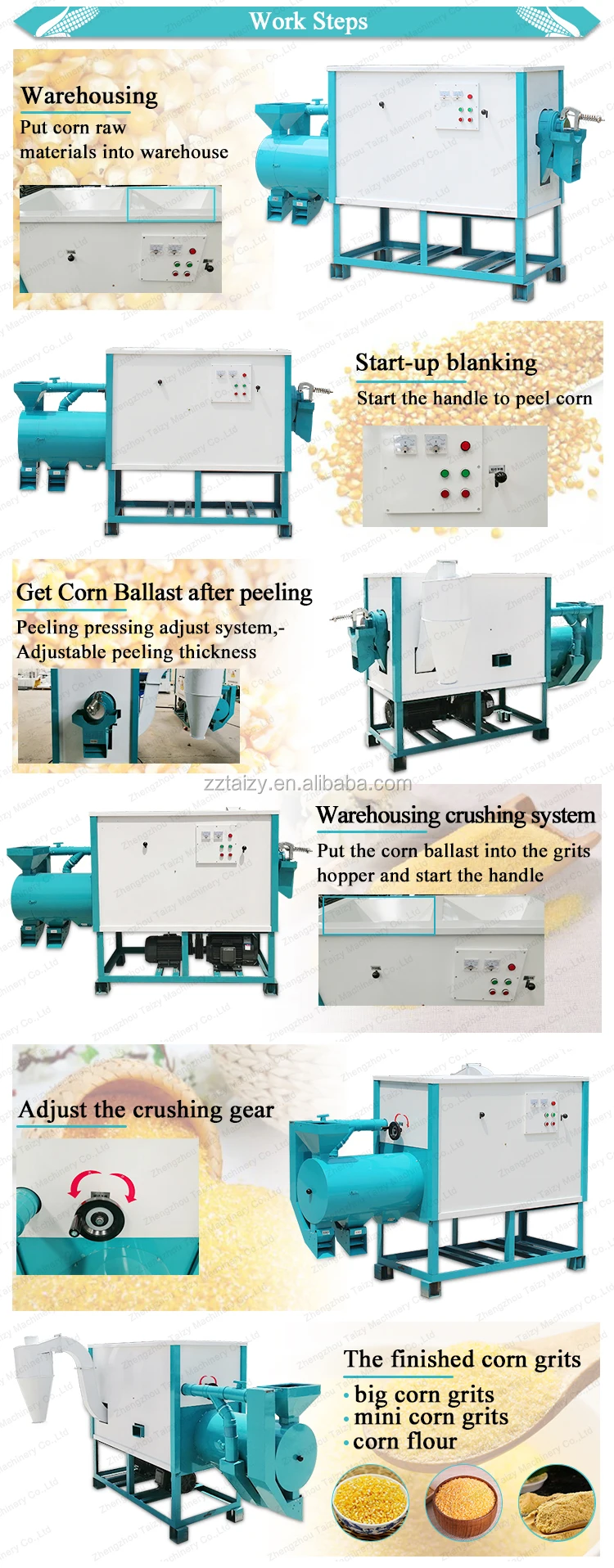 mealie meal grinding machine corn mini maize milling machines pelletized