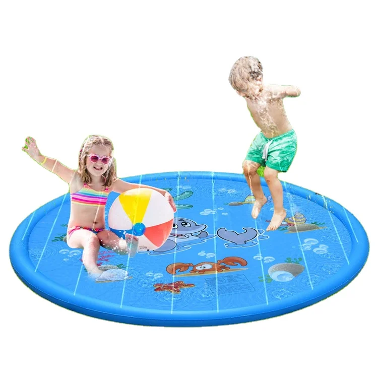 

Inflatable summer water Splash Play Mat Kids Water Spray Toy