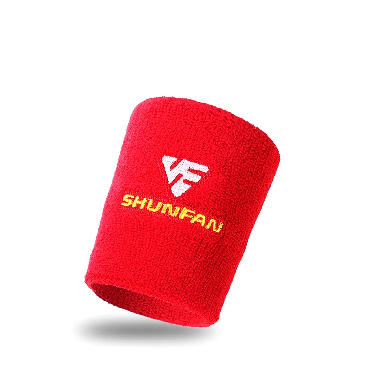 

Soft sport gym bracers wrist sweat wristband tennis basketball badminton sports protector