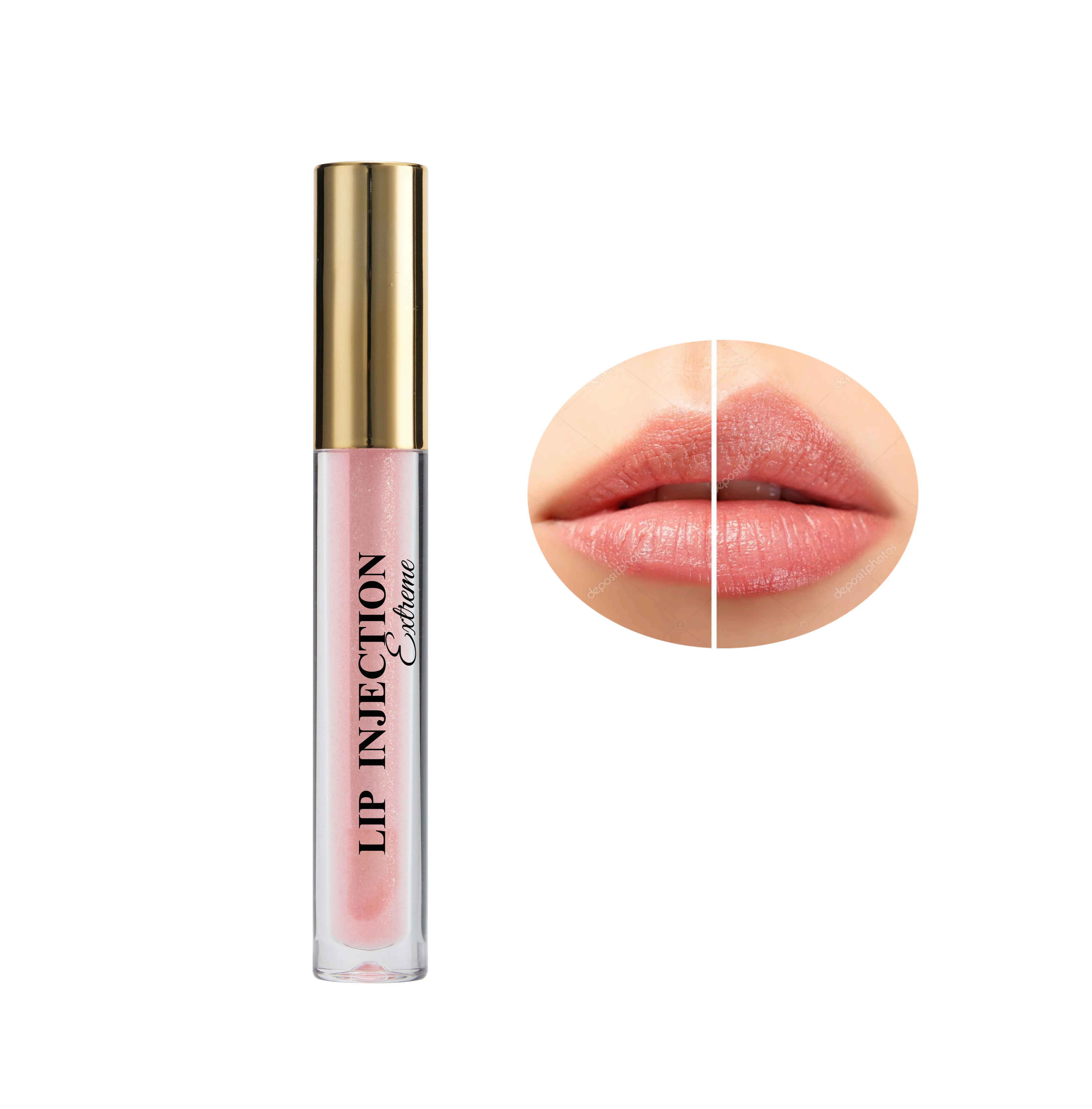 

Hydrating plumping original lip Injection extreme lip plumper gloss with private label