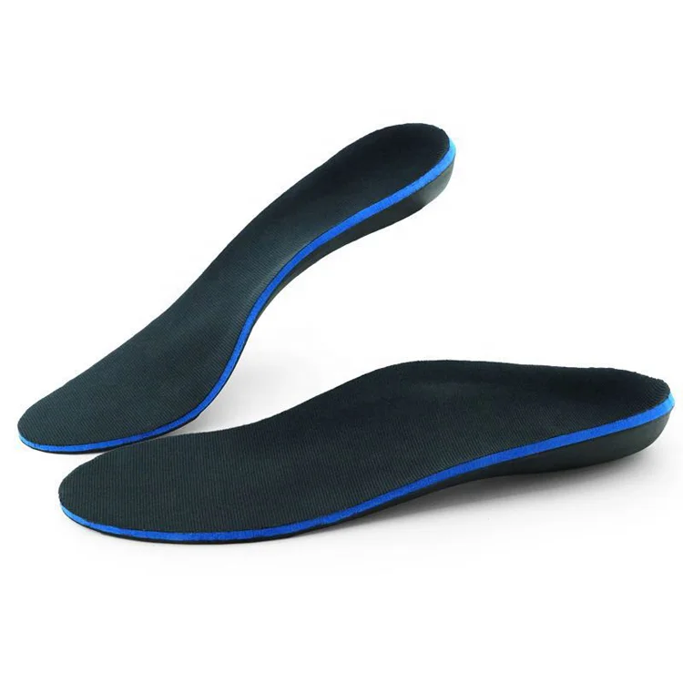 

pre-fabricated polypropylene orthotic arch support sport insole therapeutic insole orthotic manufacturer, Black/customized color