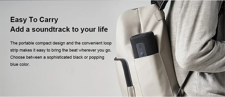 Xiaomi Mi Portable Bluetoth Speaker Outdoor 16W TWS Connection High Quality Sound IPX7 Waterproof 13 hours playtime Mi Speaker - ANKUX.COM