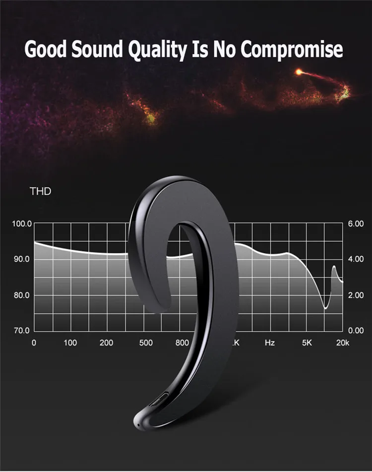 Y12 Ear Hook Bone Conduction cheap Bass Noise Reduction Stereo Airbuds Headset Headphone Wireless Blue tooth Earphone for iPhone