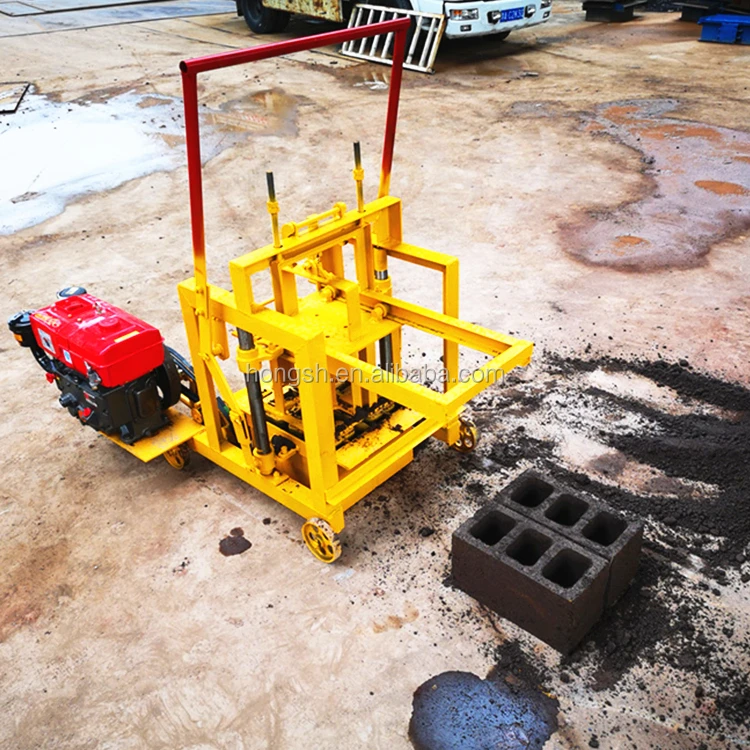 220v小型移动手动挡价格机械振动型混凝土制砖机 - buy small brick