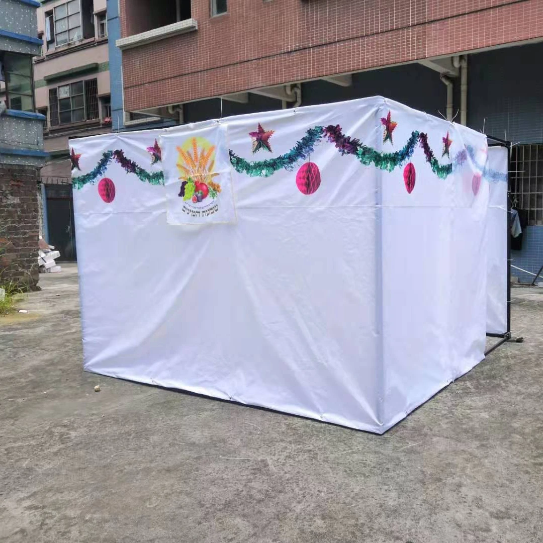 

Jewish sukkah tent High Quality Polyester Sukkah Tent for sukkot different sizes available tent for feast of tabernacles