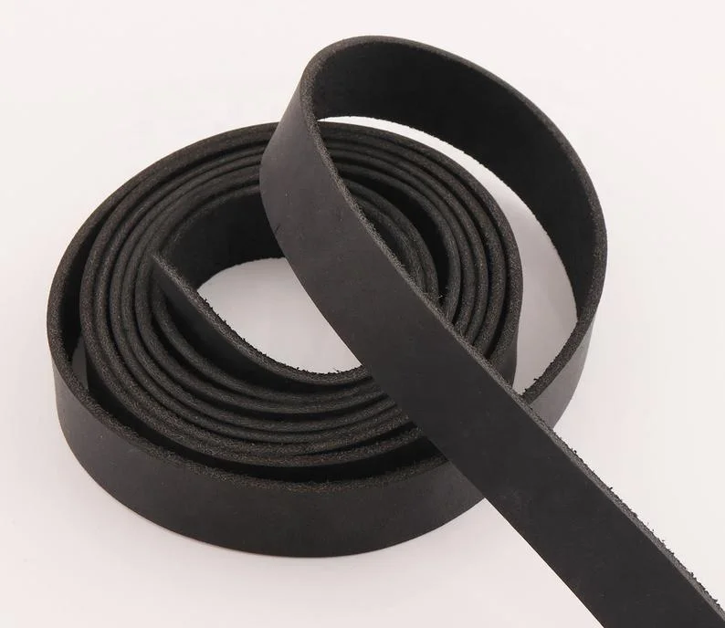 14mm brown flat leather strip leather bag strap women shoulder