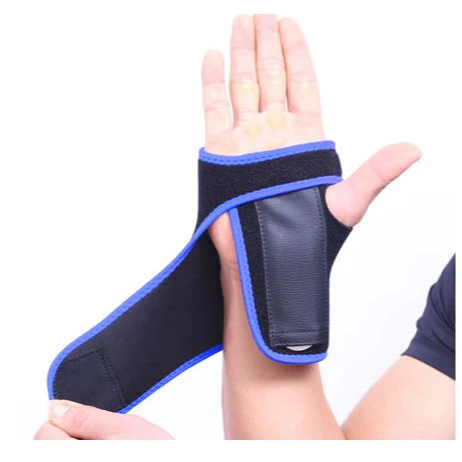 

2021 Weight Lifting Adjustable Wrist Wraps Support Brace Custom Wrist Wraps with Wider Thumb Loops
