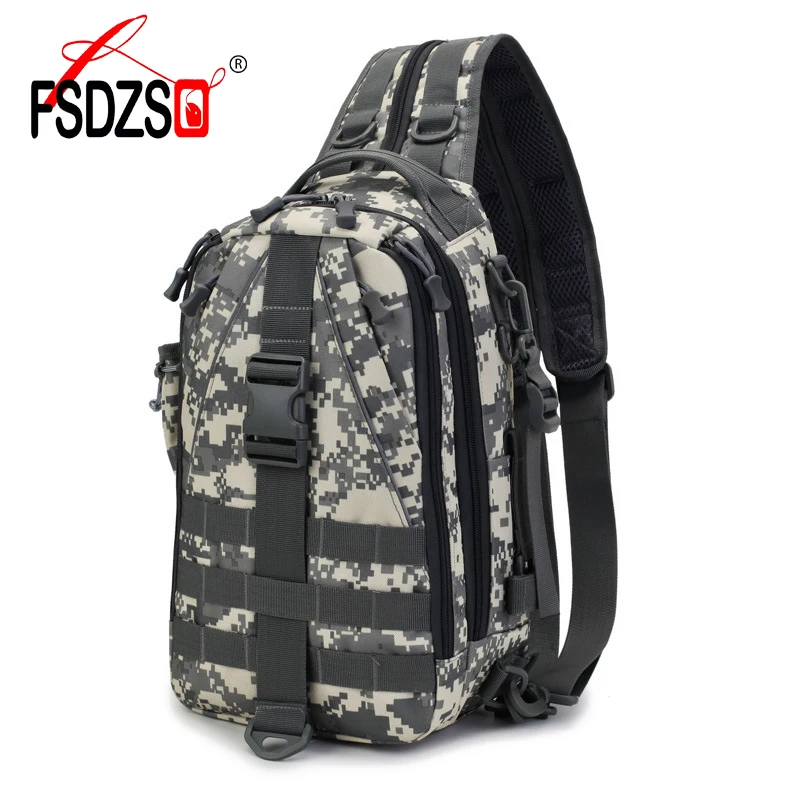 

Wholesale Fishing bag Outdoor Waterproof Hiking Survival Army Bag Black Military Tactical Backpack