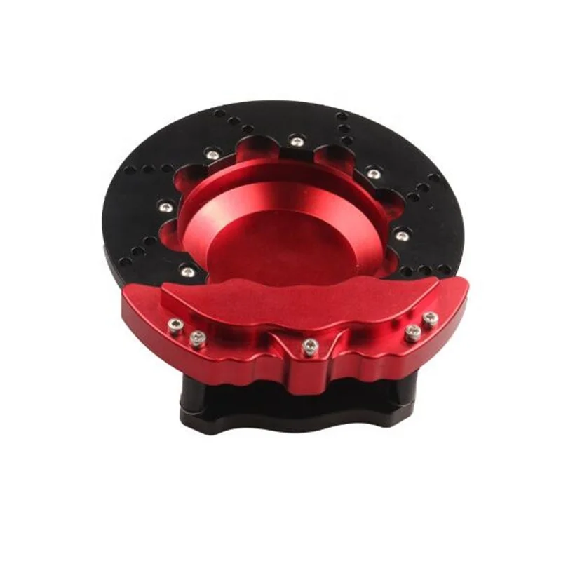 

Metal Brake Disc Shaped High Quality Detachable Ashtray Modern Durable Creative Practical Ashtray, Red