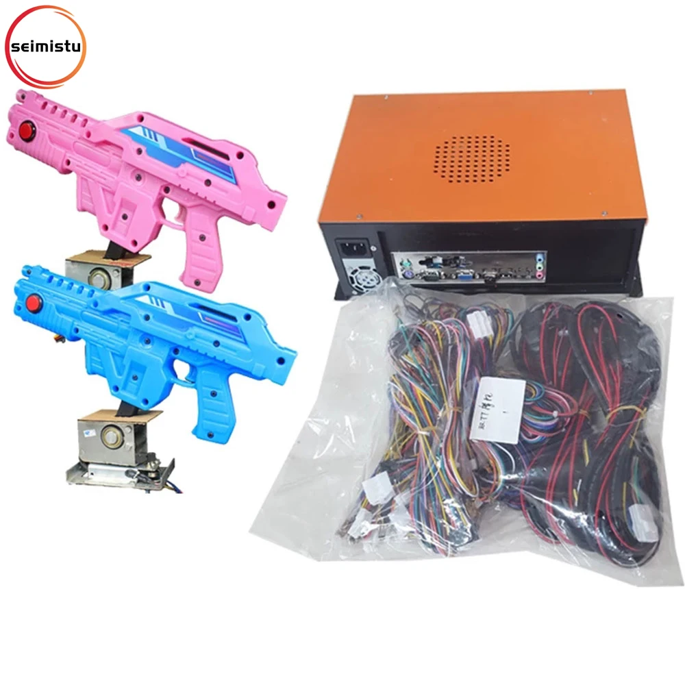 

Direct selling high quality alien house of death gun shooting simulator DIY kit arcade shooting game DIY kit, Colorful