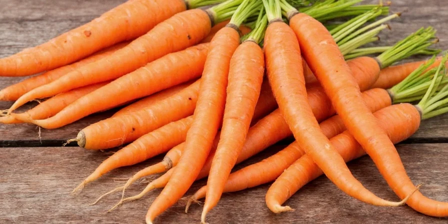 Close up of vibrant fermented carrots
