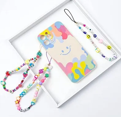 

2021 popular Wristband Phone Case, Mobile Phone Case with Strap, Fashion Phone Case for Iphone 13, Clear