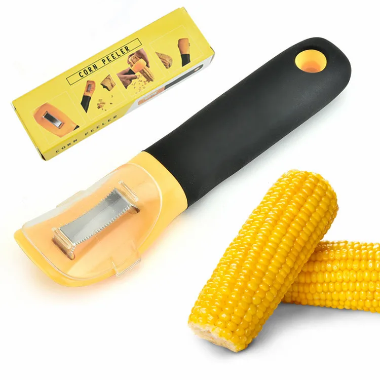 

Amazon New Hot Sale Kitchen Cooking Appliances Gadget Tools Inoxidable Corn Grain Stripper Remover Peeler With Cap