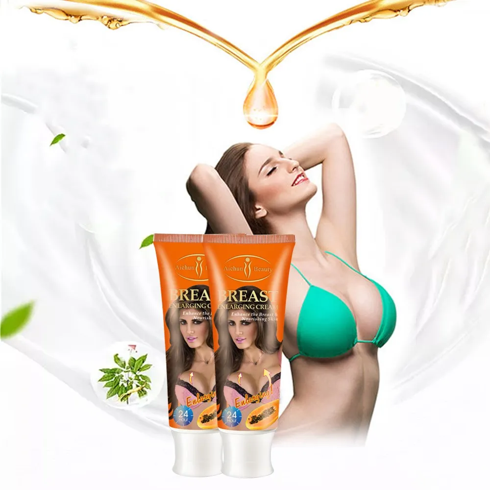 

Hot Sale Wholesale Beauty Sexy Upsize Bust Care Papaya Big Breast Enlargement Firming Lifting Tight Chest Massage Cream