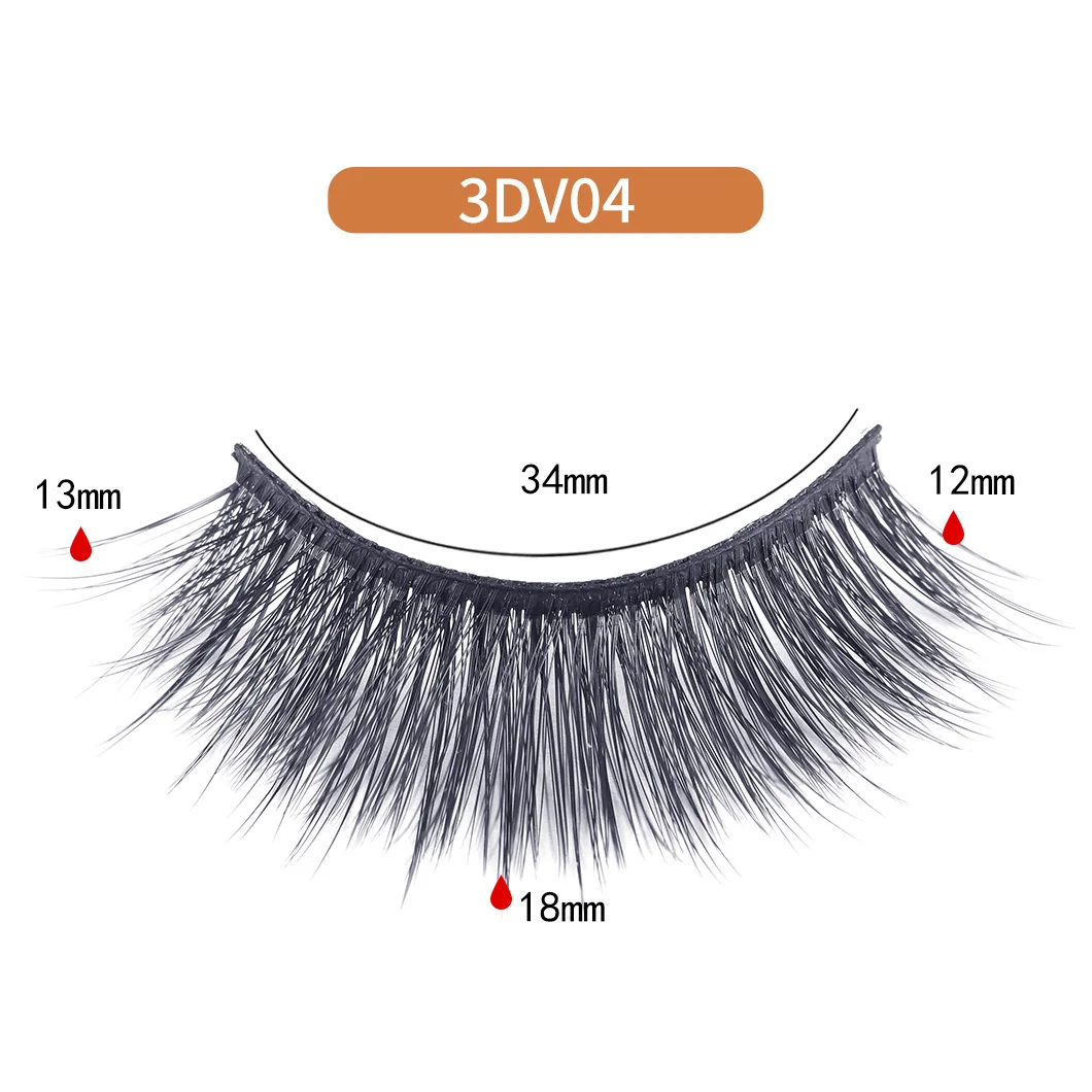 

Qingdao factory create your own logo private label Cruelty Free Vegan silk lashes 3d faux mink eyelashes, Black color