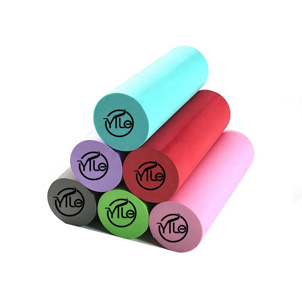 

Customized logo high quality deep tissue massager foam rollers wholesale, Pink/ black/ purple / blue/green