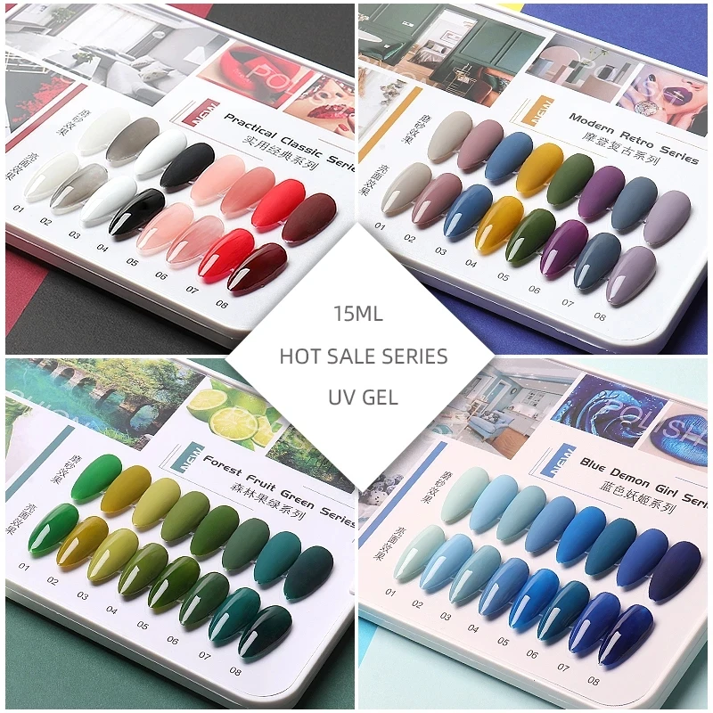 

Professional Manufacture Private Label Nail Gel Polish Top Quality Wholesale Nail UV Gel Polish, 3000+ colors