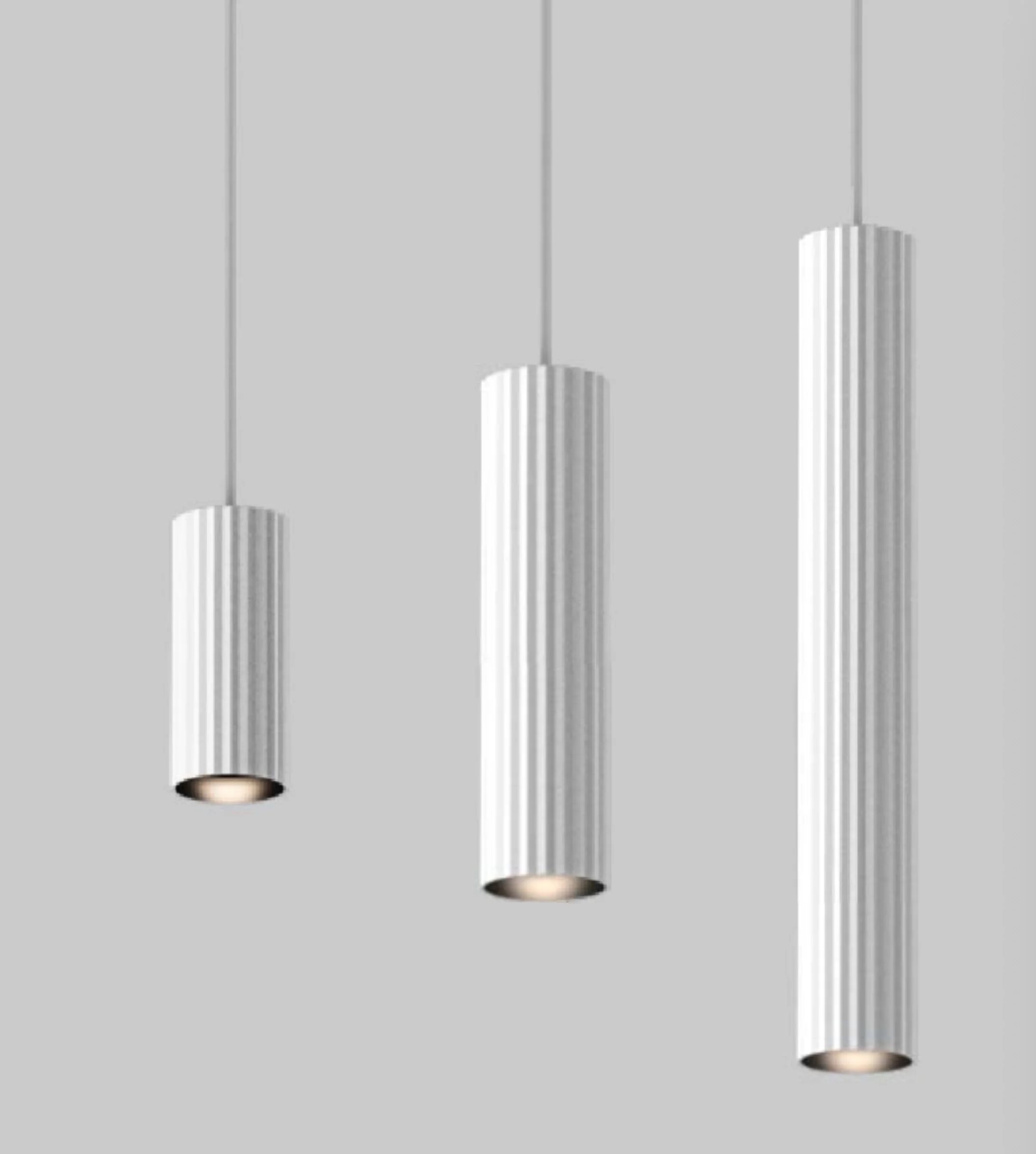 ECOJAS D7231/D6951 pendant light new design by Italian aluminum tube led pendant light