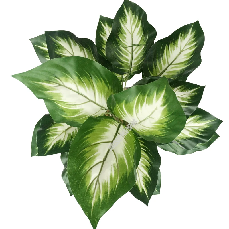 Factory Wholesale High Quality Artificial Flower Aglaonema Fake Plant