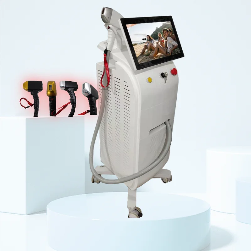 

808nm diode laser hair removal machine, Black