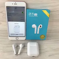 

Factory Wholesale i11 Headphone Headsets Tws Mini Siri Dual Call Tws V5.0 Bluetooth Noise Reduction Hands-Free Call Earphone