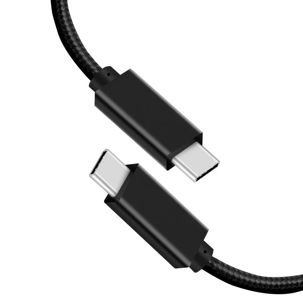 

Usb c 5A Charger Data Cable C to C 3.1 Fast charging Nylon Braided cord Usb Cable