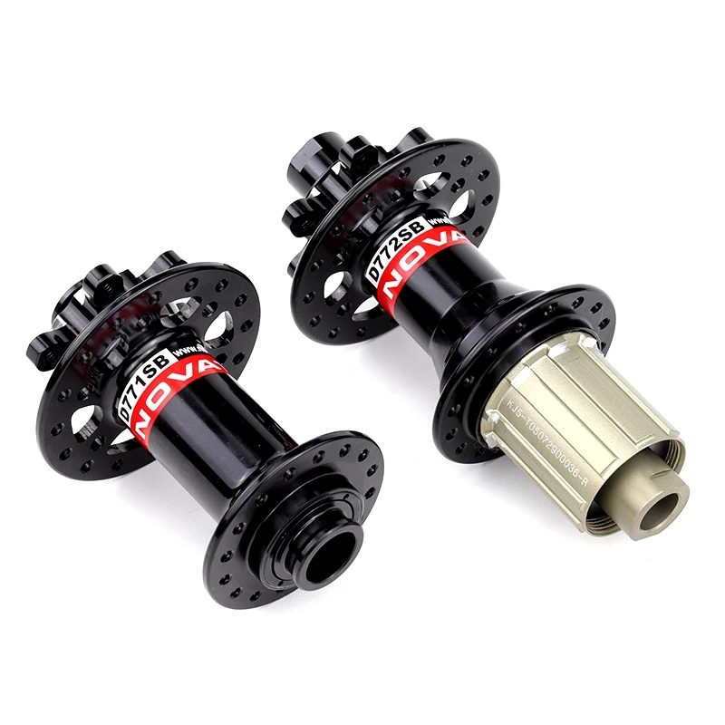 

Novatec D771SB-15 D772SB-X12 28 32H Mtb Disc Brake Bicycle Hub, Black