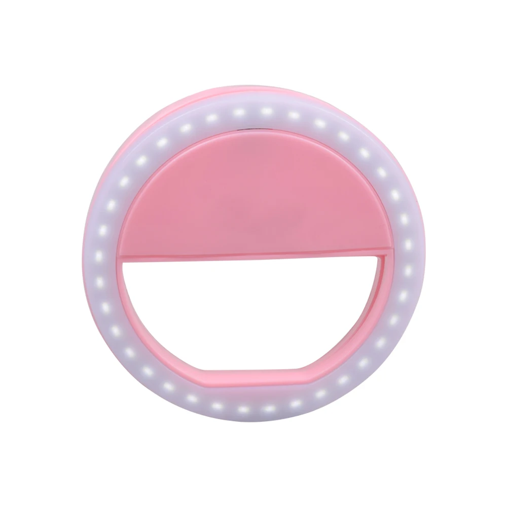 

Portable Clip-on High Quality Rechargeable LED Phone Ring Light