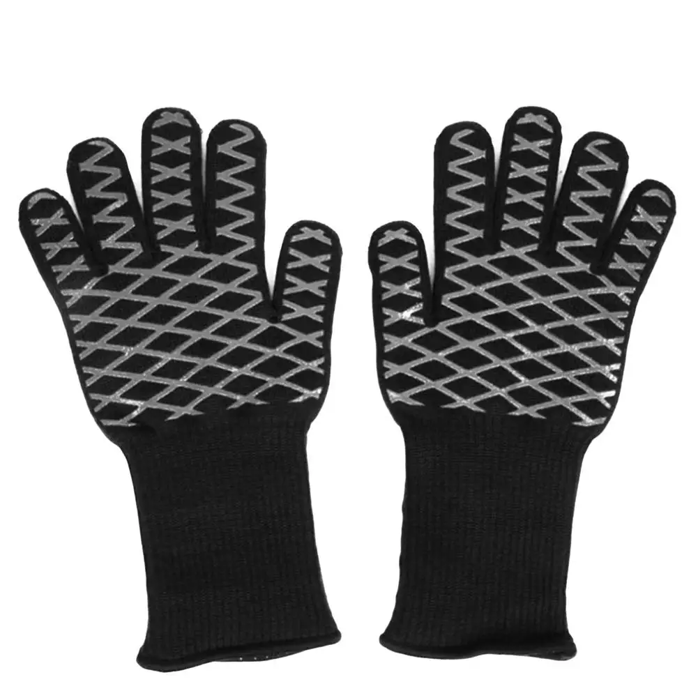 

Homesmart Extreme Heat Resistant Grilling Mitt BBQ glove Fireproof Mitts for Kitchen Cooking Baking Oven Grill bbq glove