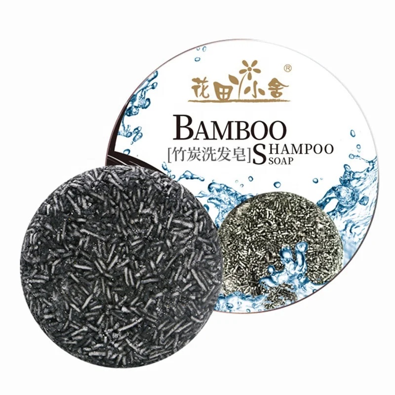 

Moisturize Repair Hair/ Hair Growth /Prevent Lost/Anti-Dandruf Bamboo Charcoal Polygonum Hair Darkening Shampoo Soap Bar