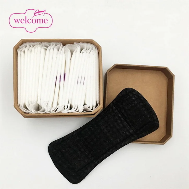 

Shoppe Online Private Label Paper Bag Box Black Panty Liners Cool Side for Womens Panties Sexy Underwear Lingerie