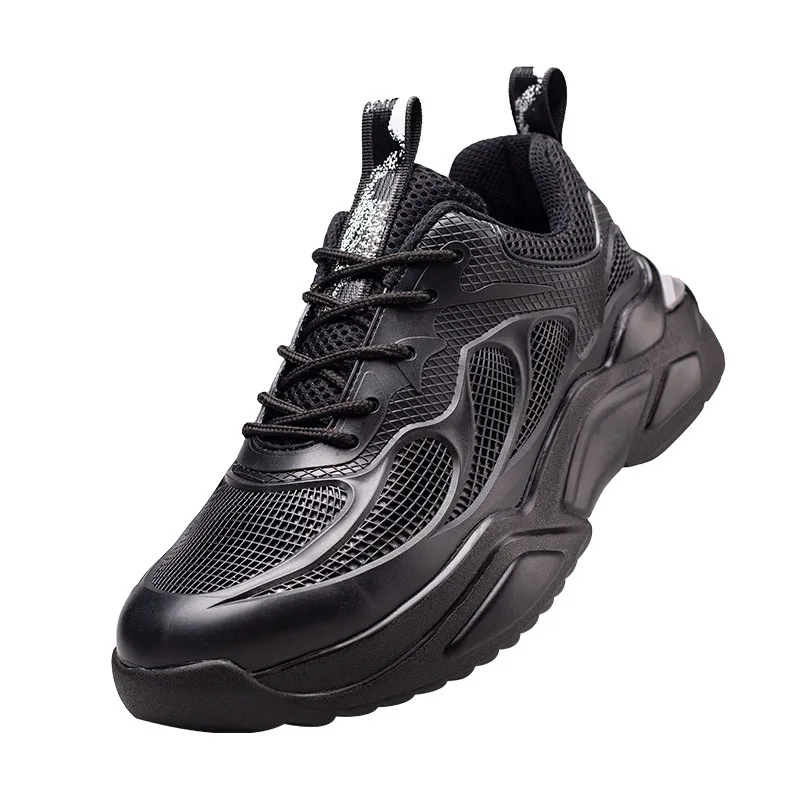 

Fashion And Comfortable Shock Absorption Anti-slip Anti-smash Anti-puncture Wear-resistant work safety shoes For Men