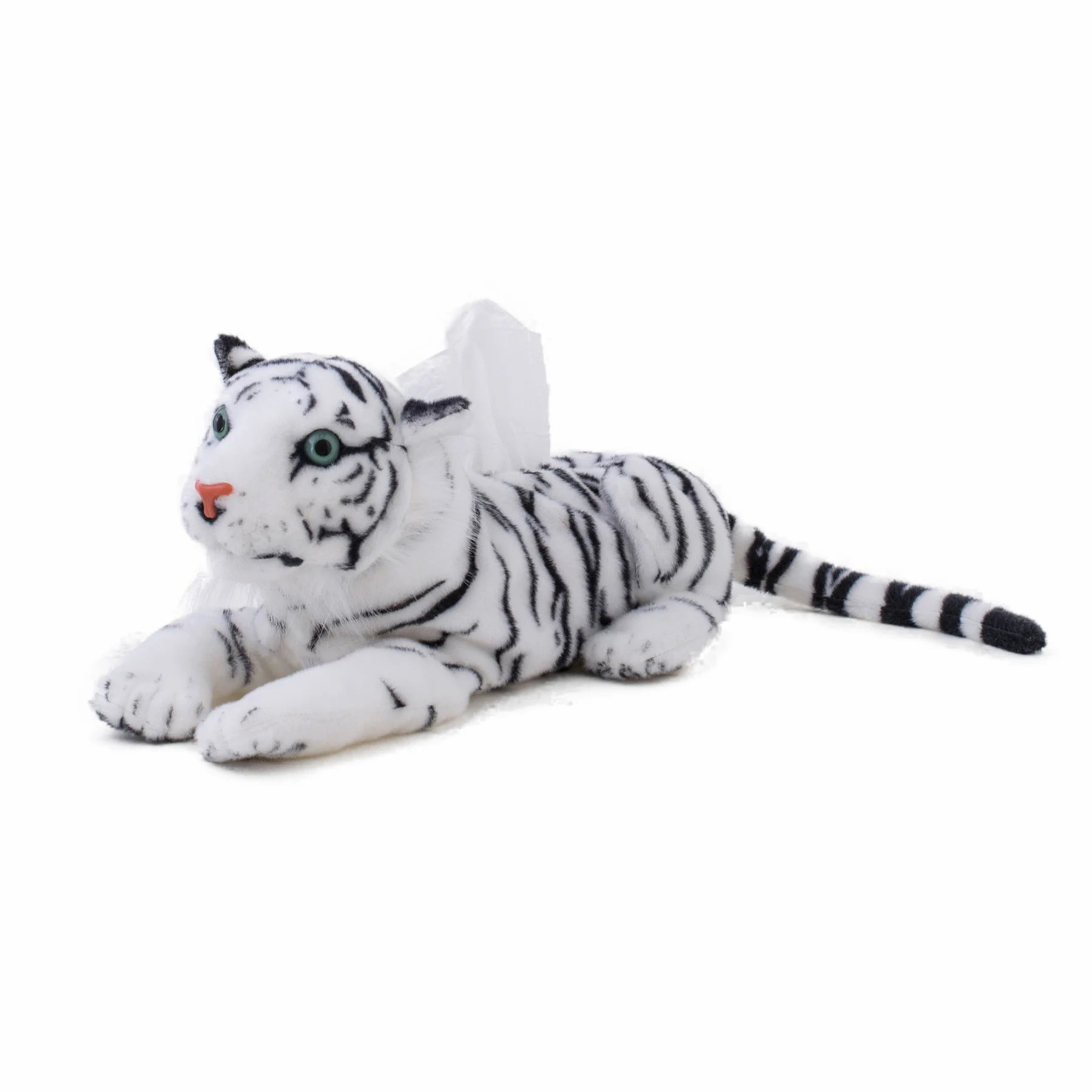 

Wholesale Custom Animal Pumping Box Simulation Tiger Leopard Plush Tissue Box, White tiger/manchurian tiger/leopard